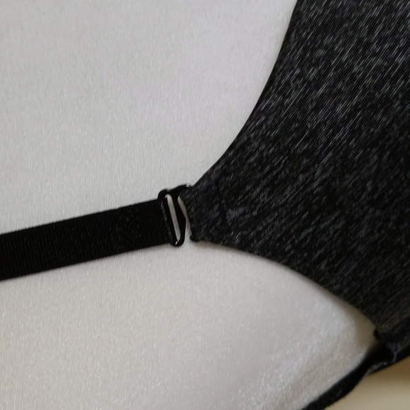 YMI Intimates Underwire Padded Push Up Heathered Bra 38C Gray Black - Picture 12 of 16